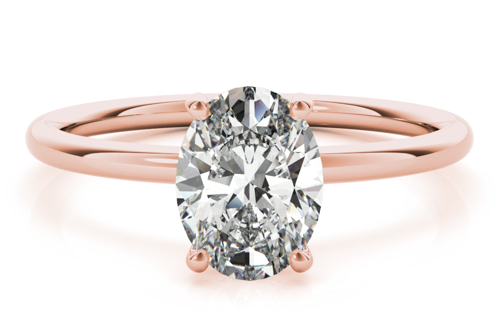 TLD Custom Jewelry Rose Gold 1 ct.