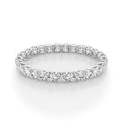 TLD Custom Jewelry 14K White Gold Eternity Wedding Ring