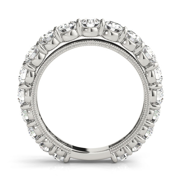 TLD Custom Jewelry 14K White Gold Lab Grown Diamond Wedding Ring